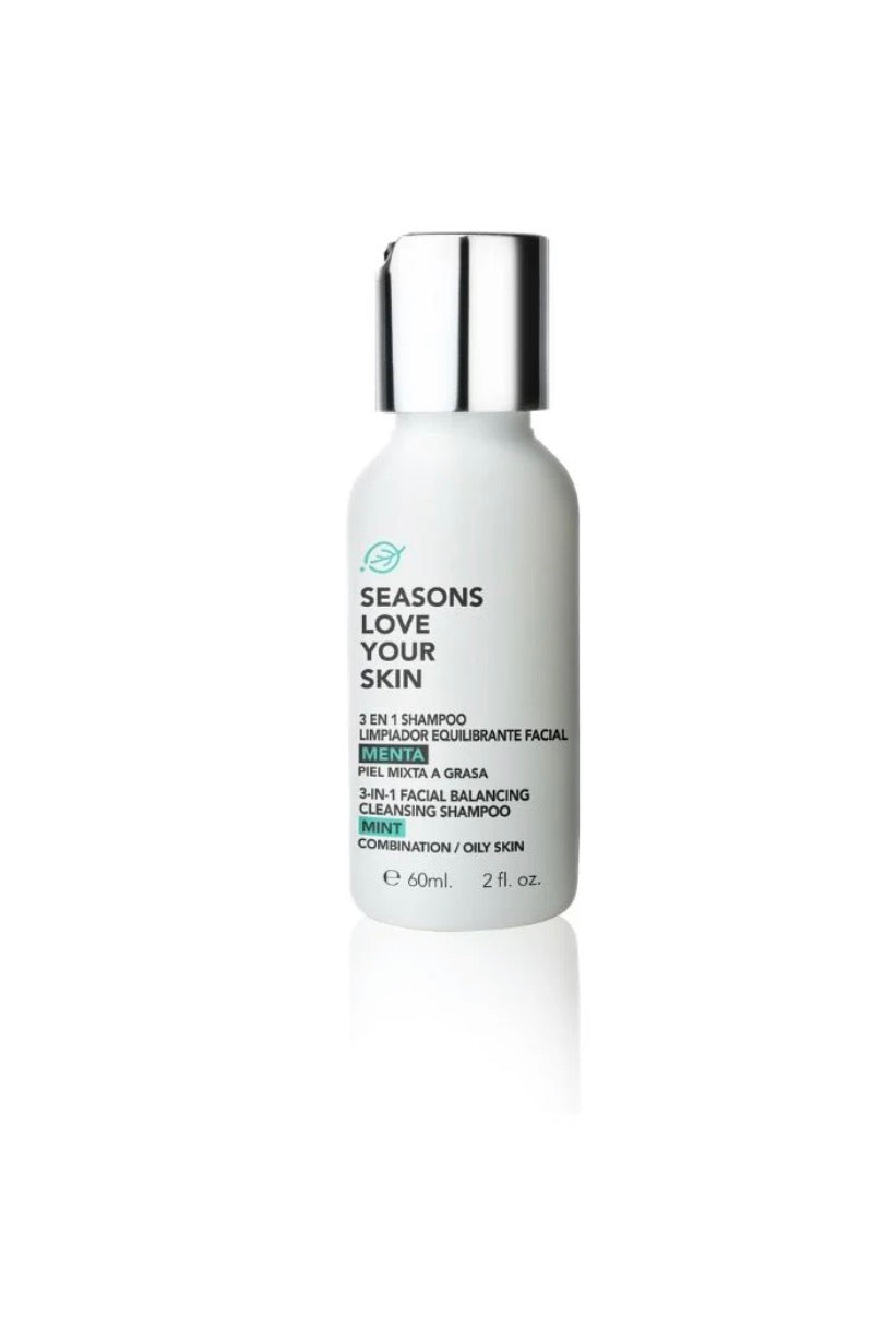 Limpiador facial de menta